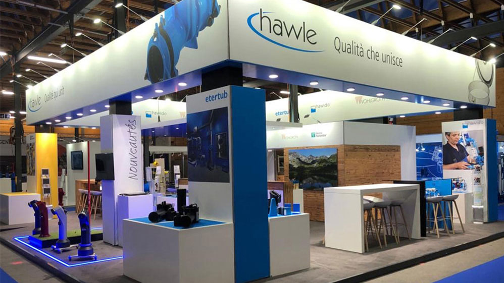 Hawle Stand an der Messe Aqua pro
