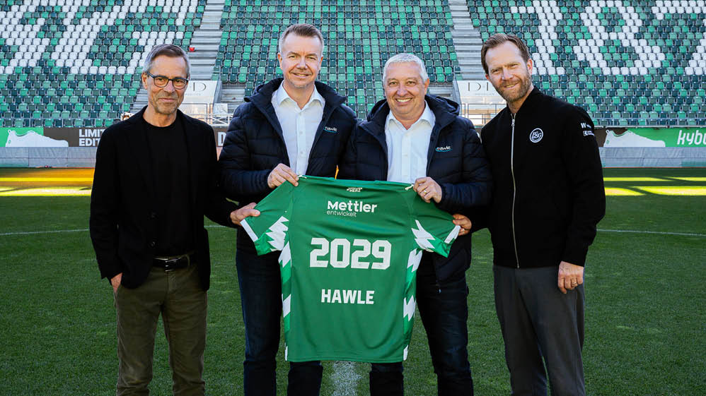 Hawle x FCSG: Platinpartner bis 2029
