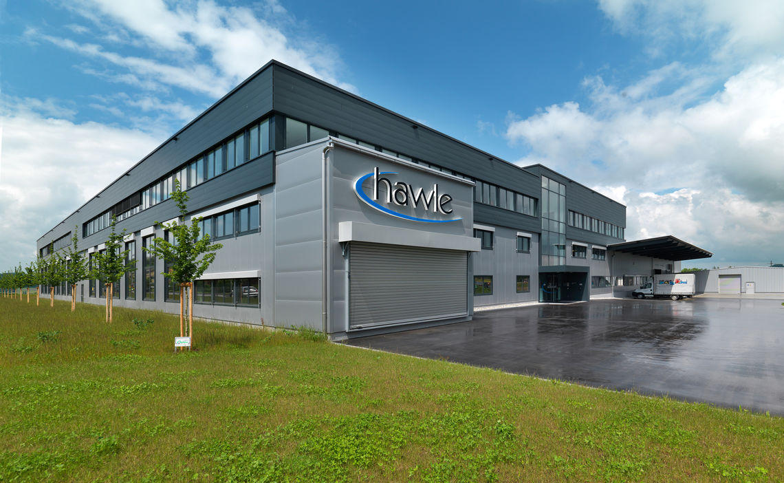 Exterior view of the Hawle Armaturen AG building in Sirnach, Canton Thurgau, Switzerland.